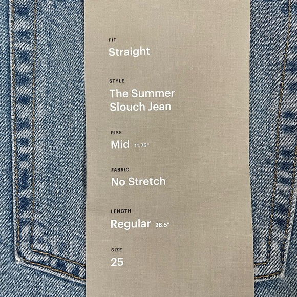 Everlane Summer Slouch Jeans - Picture 2 of 6